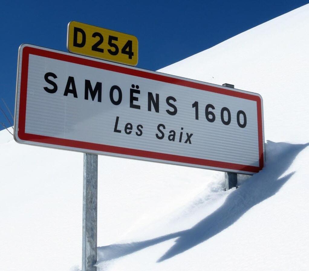 Samoens 1600 Studio Au Pied Des Pistes Eksteriør billede